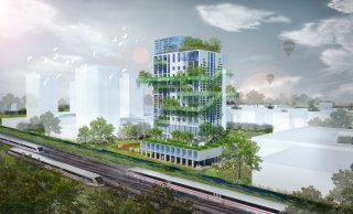 Open Bajes plan - ontwerp van Green WURks