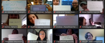 A screenshot of some the participants of this years virtual site visit.