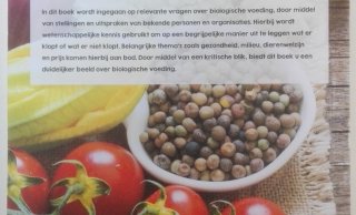 Achterkant boek: Biologische stellingen onder de loep