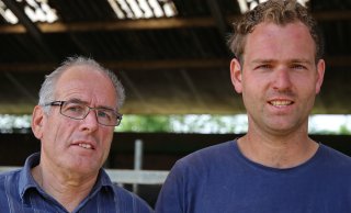 Kees en Kees Jan van Wijk nemen al 25 jaar deel aan het project Koeien & Kansen