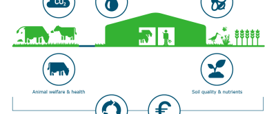 Dairy sustainability topics - Click on the image to enlarge